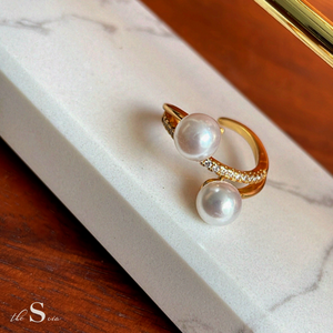 Royal Pearls Ring