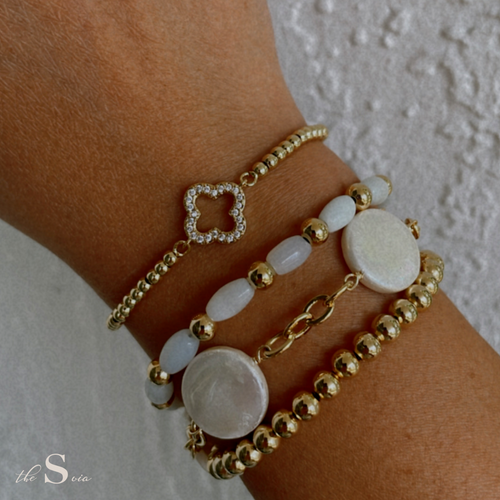 Golden rays bracelets